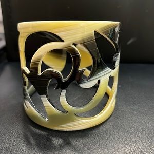 Costume jewelry cuff